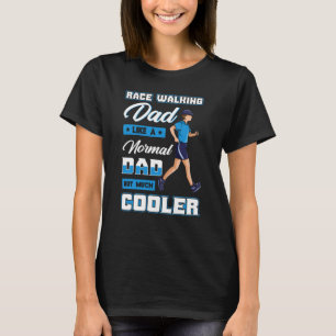 Tävling Walking Training Tävling Walker Sport Tävl T Shirt