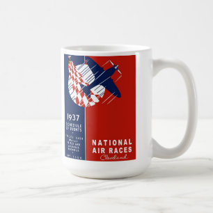 Tävlingar för Cleveland nationluft Kaffemugg