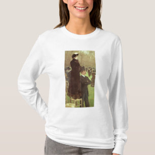 Tävlingarna på Auteuil, Paris (olja på kanfas) Tee Shirt