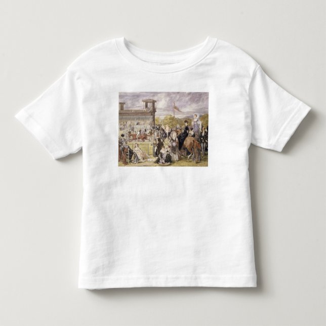 Tävlingarna på Longchamp i 1874 Tröja (Framsida)