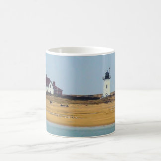 Tävlingen pekar fyren kaffemugg