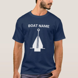Tävlings- besättningskjorta för segelbåt t shirt