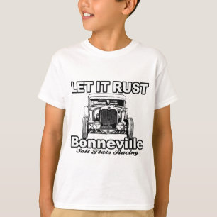 Tävlings- Bonneville salt lägenheter T-shirt