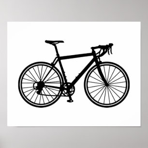 Tävlings- cykel poster