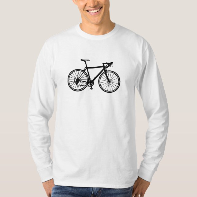 Tävlings- cykel t shirt (Framsida)
