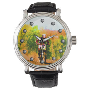 Tävlings- Dirtbike våghals Armbandsur