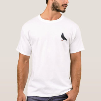Tävlings- duva T-shirt.add din egna text T Shirt
