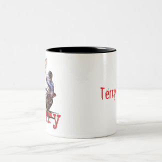 Tävlings- kaffemugg för frotté