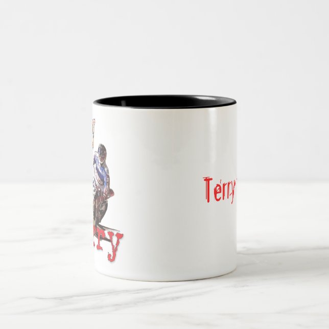 Tävlings- kaffemugg för frotté (Center)