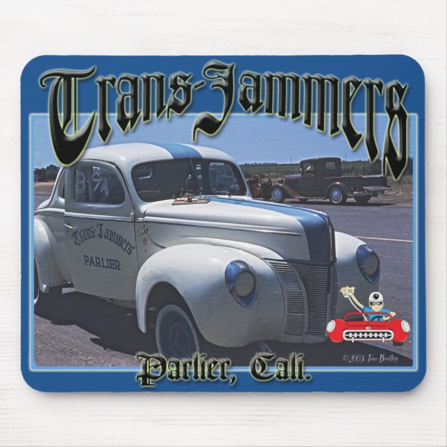 Tävlings- klubb för trans.-Jammers Musmatta (Framsidan)