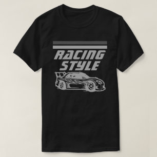 Tävlings- stil t shirt