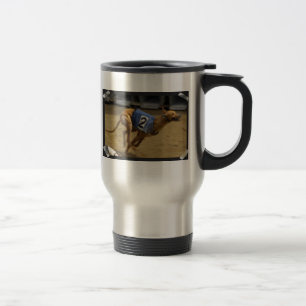 Tävlings- vinthundrostfritt ståltravel mug resemugg