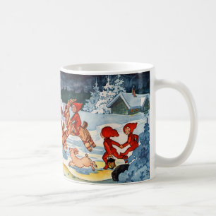 Tävlings- Yule för älvor getter! Kaffemugg