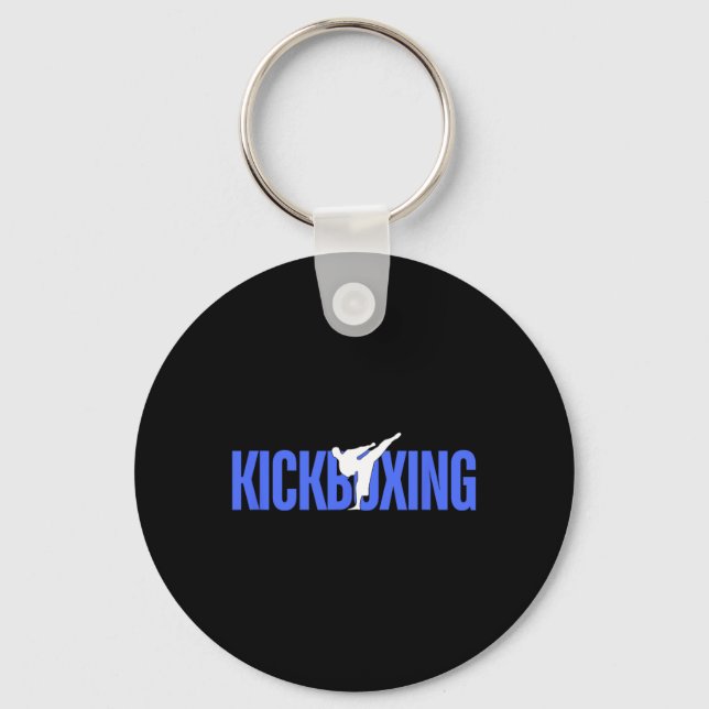 Tävlingsskickboxning  nyckelring (Framsida)