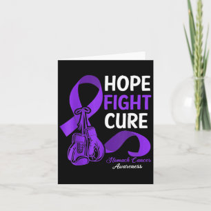 Tävning av periwinkle Ribbon Stomach Cancer A Kort