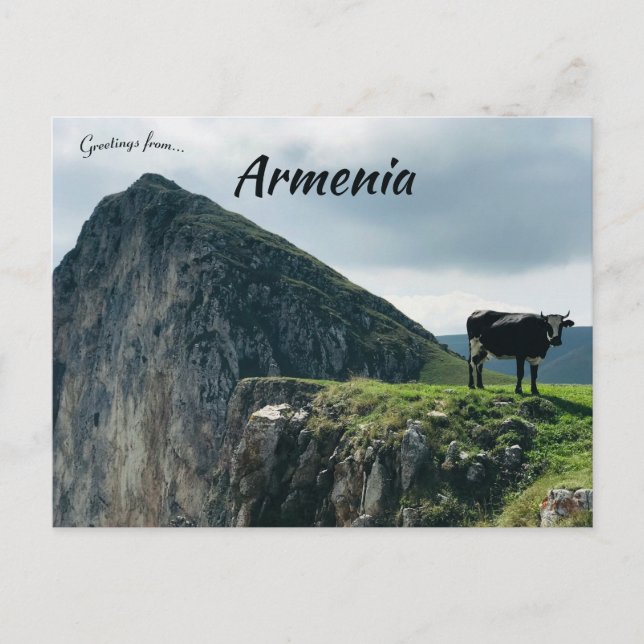 Tavush Province Armenien Vykort (Framsida)