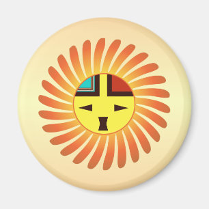 Tawa Kachina - Sunface kylskåpmagnet Magnet
