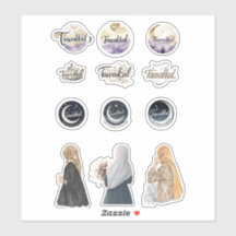 Tawakkul Islamic Sticker Set Faith-Inspired Muslim
