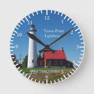 Tawas Point fyr klocka