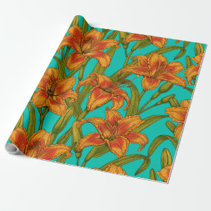 Tawny-blommor Presentpapper