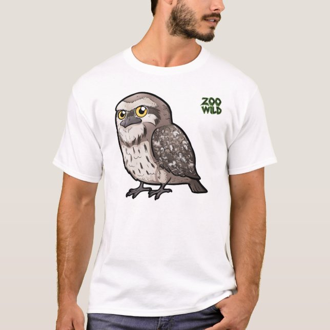 Tawny Frogmouth Tee Shirt (Framsida)