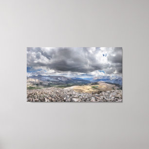 Tawny Point Panorama - John Muir Trail Canvastryck