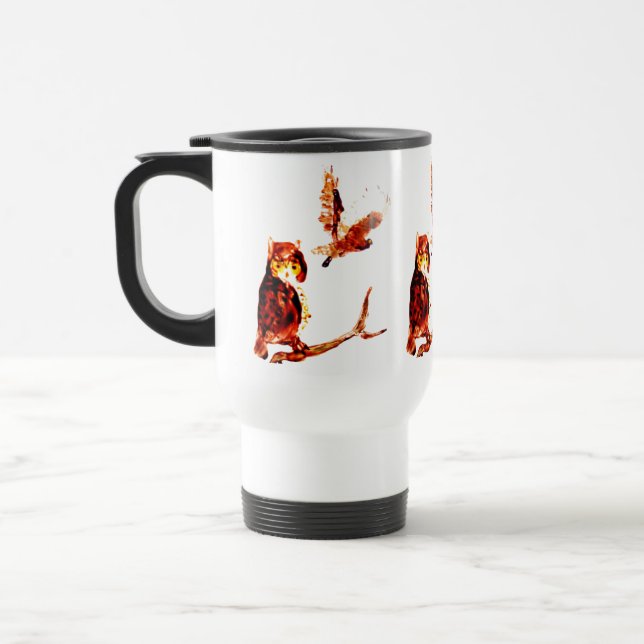 Tawny Uggla Art Resemugg (Vänster)