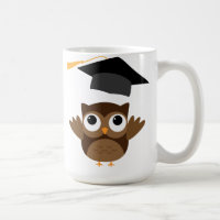 Tawny Uggla genom Studentmössan Mugg