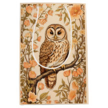 Tawny Uggla Peach Blommars William Morris Inspired
