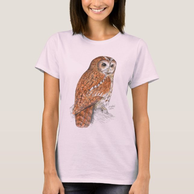 Tawny Uggla T-shirt (Framsida)