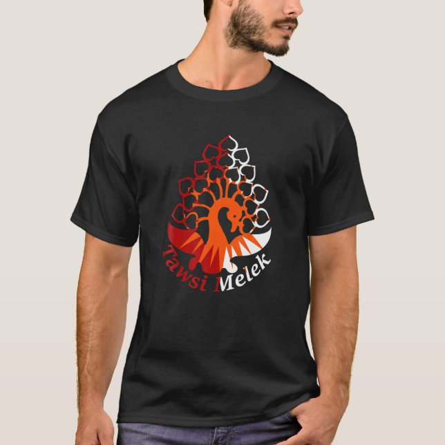 Tawsi Melek Ezidi Yezide Tausi Melek T Shirt (Framsida)