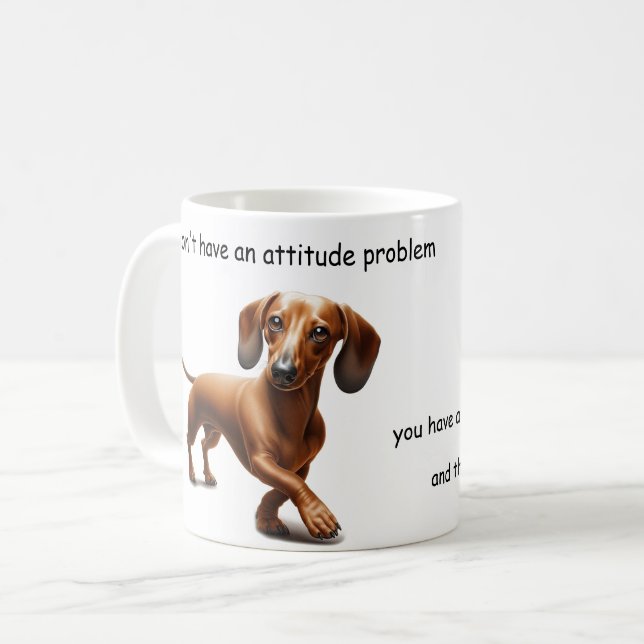 Tax attityd kaffemugg (Framsida vänster)
