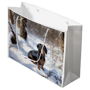 Tax Dachshund Let It Snow Jul