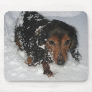 Tax i snön Mousepad Musmatta
