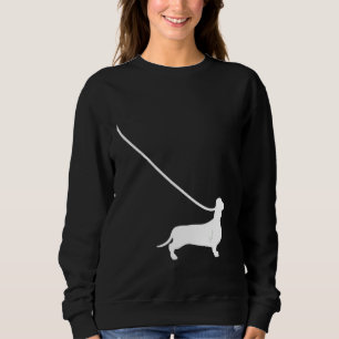 Tax på kopplet Hund Husdjur Doxie Korv Söt T Shirt