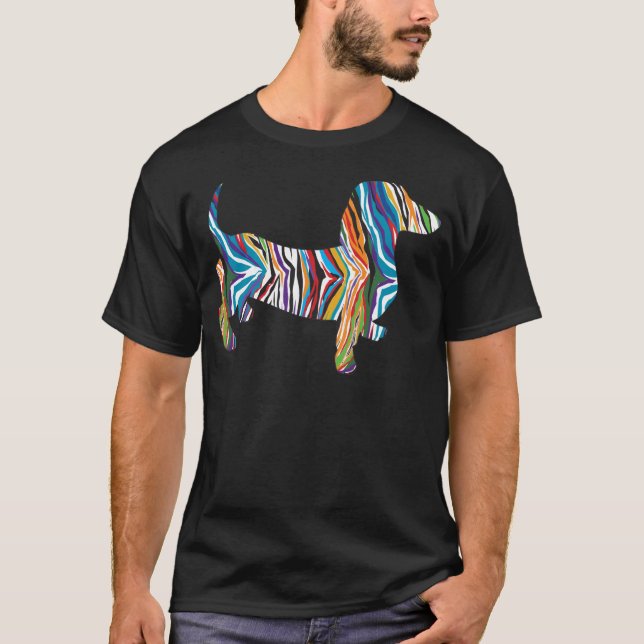 Tax - Psychedelic Zbra Doxie Tröja (Framsida)