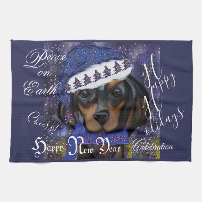 Tax </s> alternativt Dachshund är en hundras från  Kökshandduk (Horisontell)