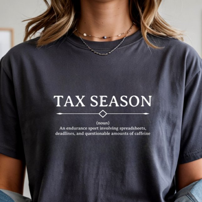 Tax Season Accountant Accounting Funny T Shirt (Skapare uppladdad)