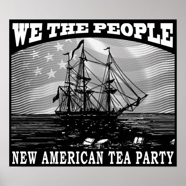 Tax Tea Party Poster (Framsidan)