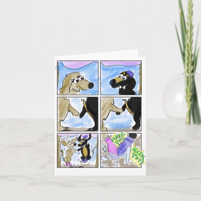 Taxbröllopkort! Kort (Framsida)