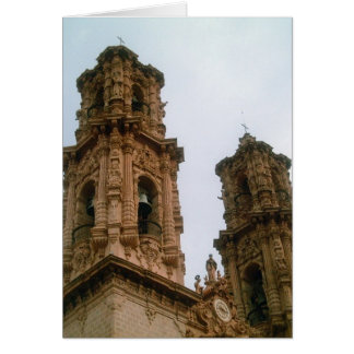Taxco Cathedral Bell Torn Hälsningskort