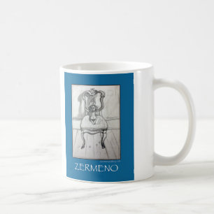Taxen skissar vid Zermeno Kaffemugg