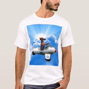 "Taxflygare" som är designad vid Zermeno Tee Shirt
