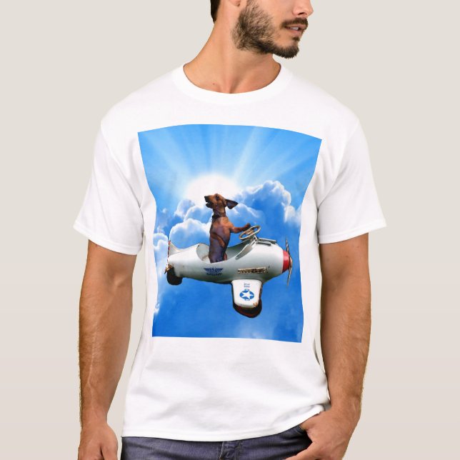 "Taxflygare" som är designad vid Zermeno Tee Shirt (Framsida)