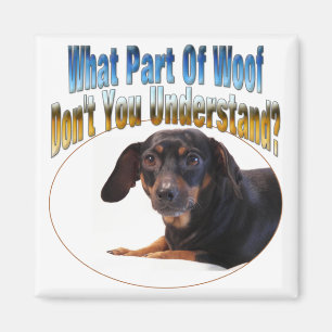Taxgåvor - Woof Magnet