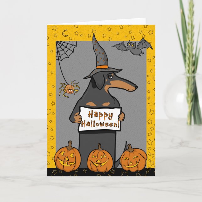 TaxhäxaHalloween kort (Framsida)