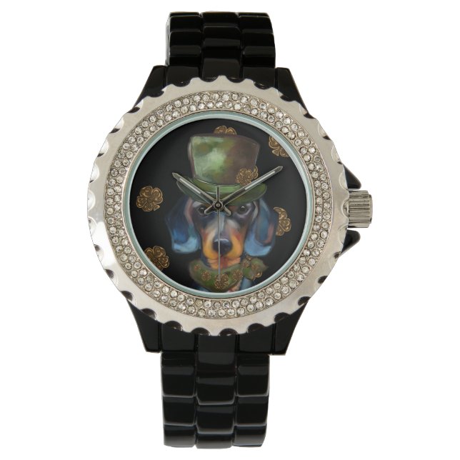 Taxhund      armbandsur (Framsida)