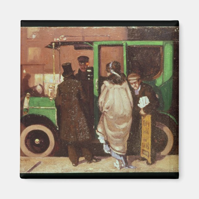 Taxi, 1908-10 magnet (Framsidan)