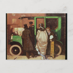 Taxi, 1908-10 vykort