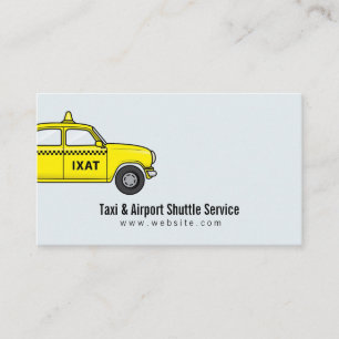 Taxi & Airport Shuttle Service Visitkort